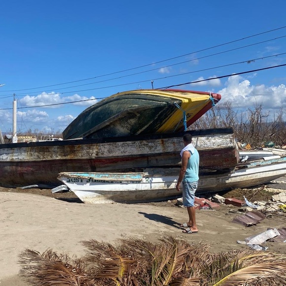 Help with Hurricane Melissa-Abstract Painting - Picture 4 of 4